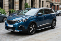 Peugeot 5008 2016-2023 гг. Боковые Подножки Maya V1 (2 шт., Алюминий) фото 1