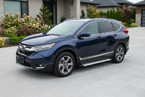 Honda CRV 2017-2022 гг. Боковые Подножки Maya V2 (2 шт., Алюминий) фото 1
