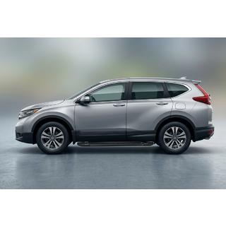 Боковые Подножки RedLine Black (2 шт., Алюминий) Honda CRV 2017-2022 гг. фото 1