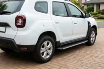 Renault Duster 2018-2024 гг. Боковые Подножки Maya V1 (2 шт., Алюминий) фото 1