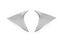 Хромированная треугольная накладка на крышку багажника (нерж сталь) фото 3