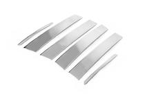 Toyota Corolla 2007-2013 гг. Накладки на стойки из нержавеющей стали фото 3