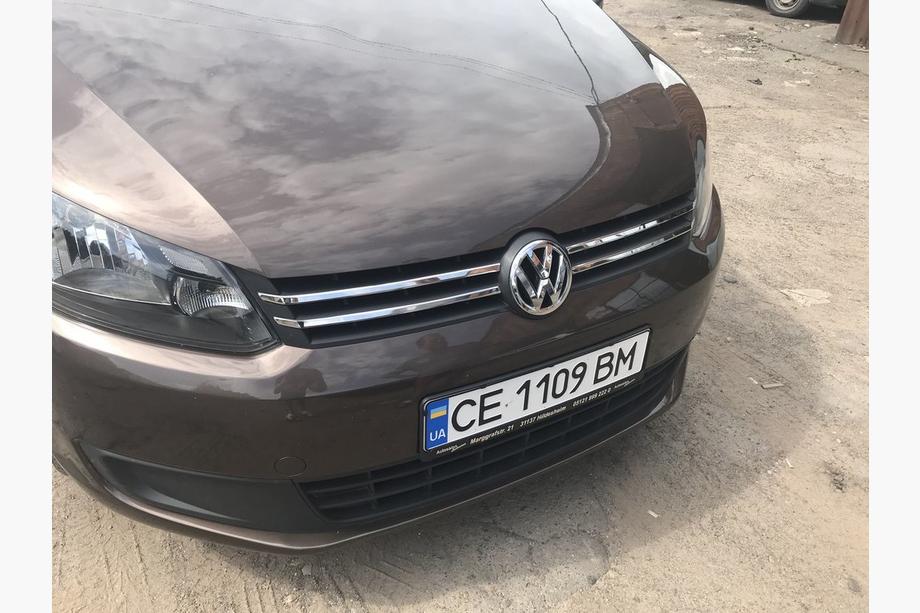 Volkswagen Caddy 2010-2015 гг. Хром накладки на решетку (узкая модель) Фото 3