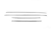 Renault Megane IV 2016-2025 гг. Дверной молдинг из нержавеющей стали (Sedan) фото 2