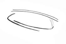 Верхние Молдинги Окон Нержавейка (Sedan) фото 3