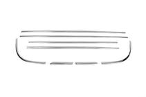 Peugeot 3008 2008-2016 гг. Окантовка стекол с задней форточкой, 8 шт, нержавейка фото 2