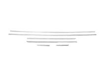 Накладки на дверные молдинги из нержавеющей стали (6 шт) фото 3