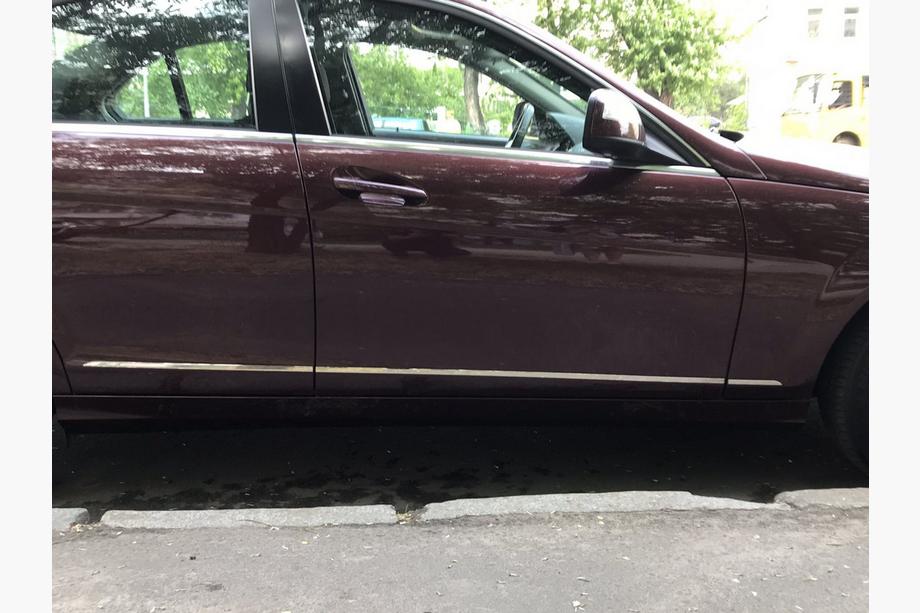 Накладки на дверные молдинги из нержавеющей стали (6 шт) Image