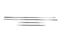 Хром накладки на дверные молдинги Тип-1 (4 шт, нержавейка) фото 2 Хром накладки на дверные молдинги Тип-1 (4 шт, нержавейка) фото 2