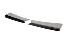 Накладка на порог багажника 2013-2016 (2 шт., черная нержавейка) фото 3