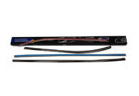 Renault Clio IV 2012-2019 гг. Окантовка окон Черный хром (HB, 8 шт, нерж сталь) фото 3