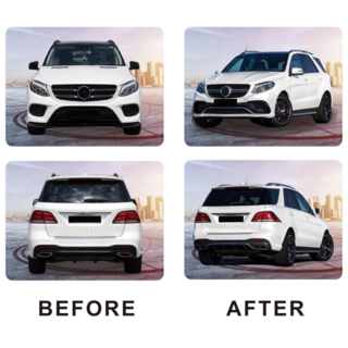 Комплект обвеса GLE63 AMG (с задним диффузором) фото 2