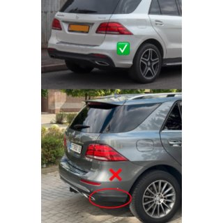 Комплект обвеса GLE63 AMG (с задним диффузором) фото 4