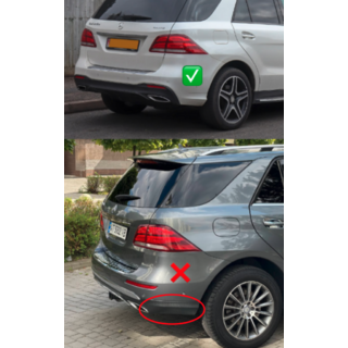 Комплект обвеса GLE63 AMG (с задним диффузором) фото 4