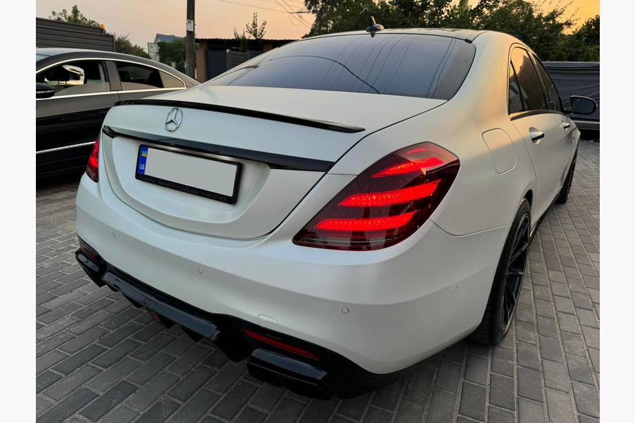 Mercedes S-class W222 2013-2022 гг. Комплект обвеса S63 AMG (рестайлинг 2018) Фото 13