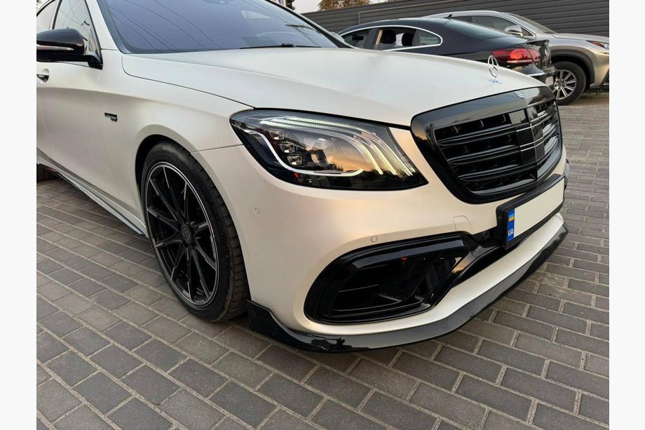 Mercedes S-class W222 2013-2022 гг. Комплект обвеса S63 AMG (рестайлинг 2018) Фото 5