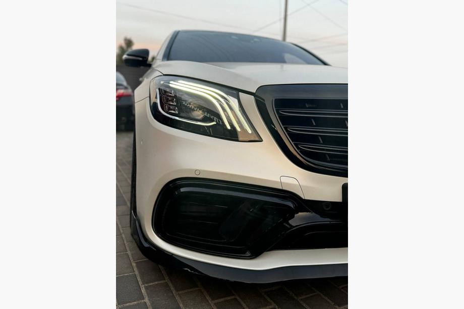 Mercedes S-class W222 2013-2022 гг. Комплект обвеса S63 AMG (рестайлинг 2018) Фото 16