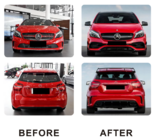 Mercedes A-сlass W176 2012-2018 гг. Комплект обвеса (A45 AMG) фото 2