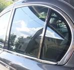 Jaguar X-Type 2001-2009 гг. Нижние молдинги окон нержавейка фото 4