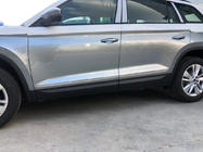 Широкий дверной молдинг Carmos нержавейка фото 3