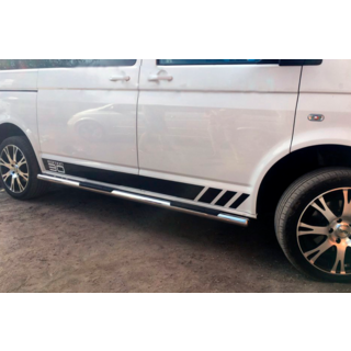 Боковые трубы (2 шт., нержавейка) фото 3