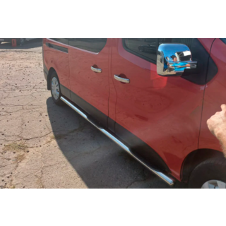 Боковые трубы (2 шт., нержавейка) фото 4