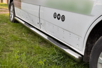 Fiat Talento 2016- гг. Боковые трубы (2 шт., нержавейка) фото 7