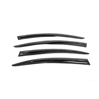 Ветровики LiftBack (4 шт, MyRacing) Skoda Octavia II A5 2010-2013 гг. фото 1