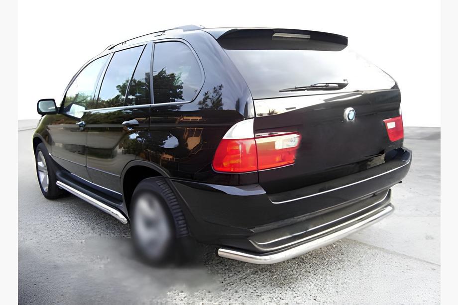 BMW X5 E53 1999–2006 гг. Задняя защита Special нержавейка Image