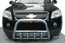 Chevrolet Captiva 2006-2019 гг. Передняя Дуга QT006 (Нержавейка) фото 1