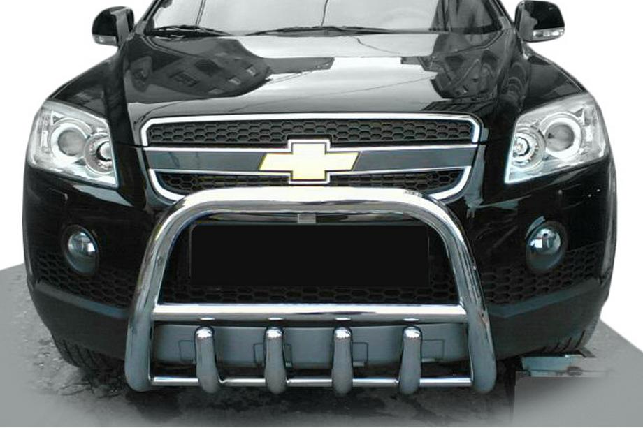 Chevrolet Captiva 2006-2019 гг. Передняя Дуга QT006 (Нержавейка) Image
