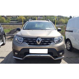 Передняя защита ST012 (нержавейка) фото 1