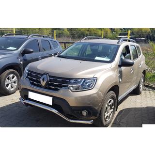 Передняя защита ST012 (нержавейка) фото 2