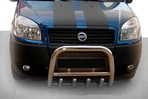 Fiat Doblo I 2005-2010 гг. Передняя Дуга QT006 (Нержавейка) фото 1