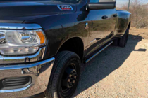 Dodge RAM (DT) 2018– гг. Боковые стандартные трубы (2 шт., Нержавейка) фото 4