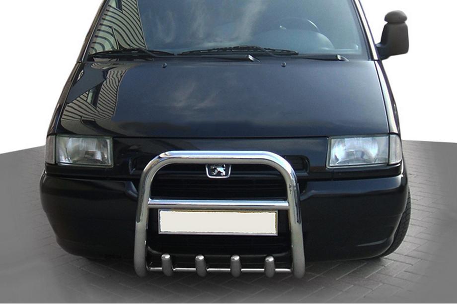 Peugeot Expert 1995-2007 гг. Кенгурятник QT006 (нержавейка) Image