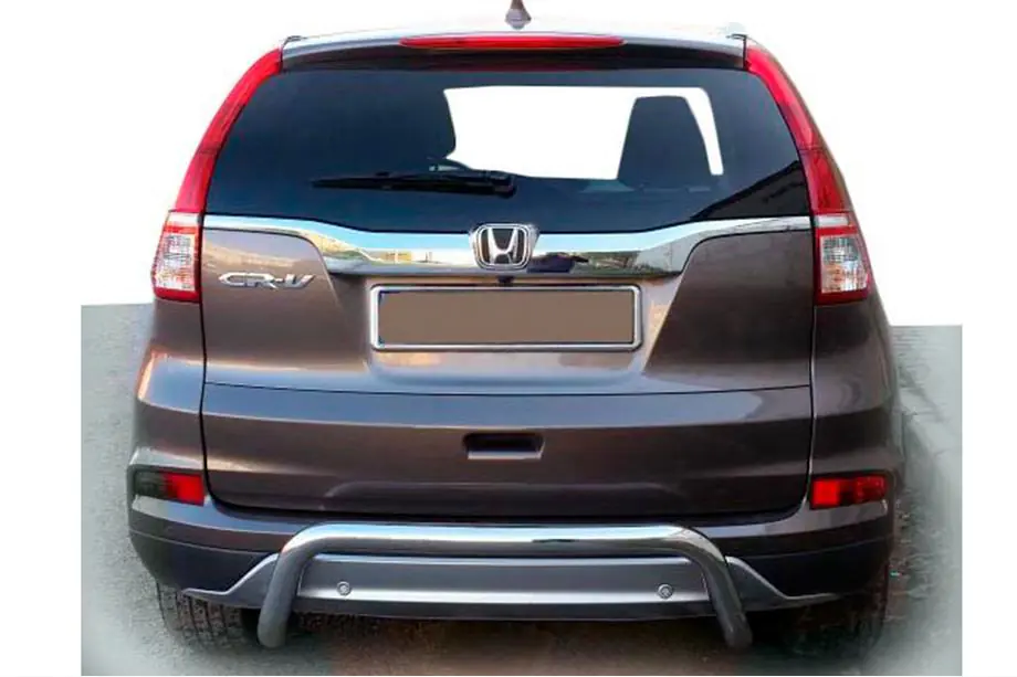 Honda CRV 2017-2022 гг. Задняя дуга AK007 (2016-2019, Нержавейка) Image