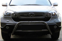 Honda CRV 2007-2011 гг. Кенгурятник WT005 (нержавейка) фото 1