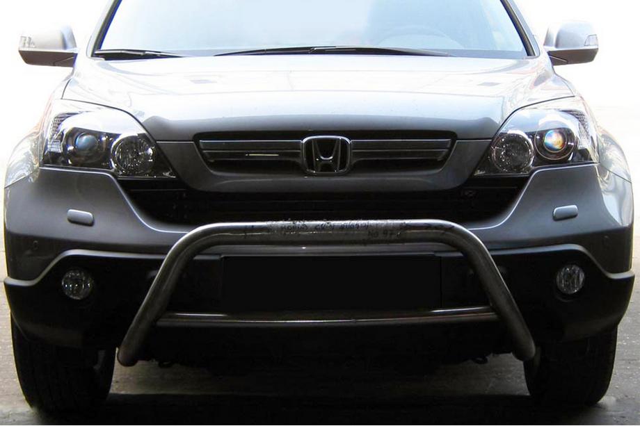 Honda CRV 2007-2011 гг. Кенгурятник WT005 (нержавейка) Image