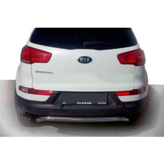 Задняя дуга AK002-1 (нержавейка) Kia Sportage 2010-2015 гг. фото 1