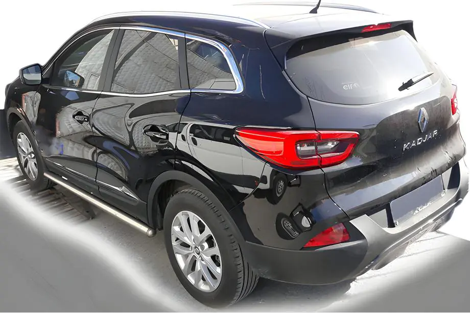 Renault Kadjar 2015-2022 гг. Боковые трубы (2 шт)