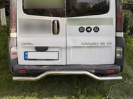 Задняя защита AK006 (нержавейка) фото 1 Задняя защита AK006 (нержавейка) фото 1