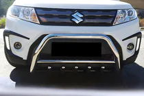 Suzuki Vitara 2015- гг. Кенгурятник WT003 (нержавейка) фото 1