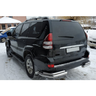 Задние двойные уголки AK003-2 (2 шт., нержавейка) фото 3