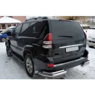Задние двойные уголки AK003-2 (2 шт., нержавейка) фото 3