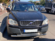 Volvo XC90 2002-2014 гг. Передняя защита ST014-2 (нержавейка) фото 2