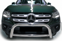 Mercedes X class 2017-2020 гг. Передняя защита WT005 (нерж, 60мм) фото 1