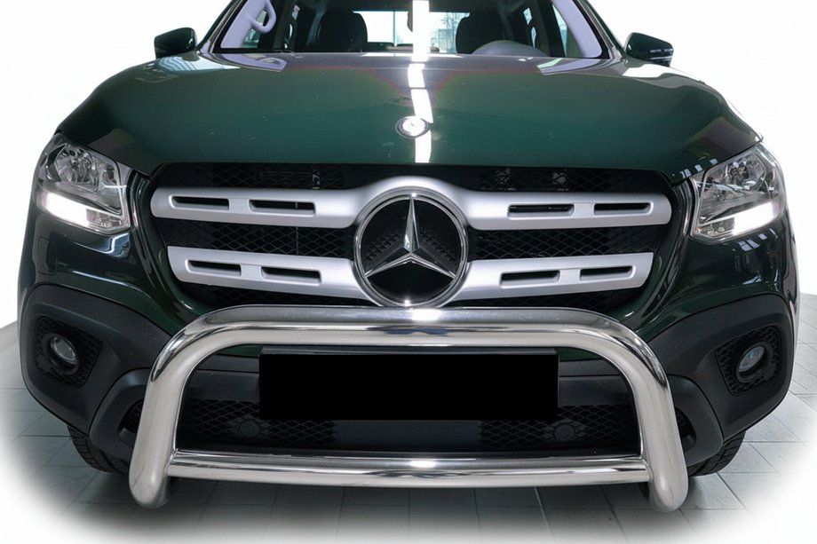 Mercedes X class 2017-2020 гг. Передняя защита WT005 (нерж, 60мм) Фото 1