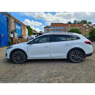 Расширители арок (8 шт, черные) Renault Megane III 2009-2016 гг. фото 3