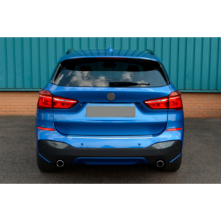 Накладка на задний бампер OmsaLine (нержавейка) фото 2